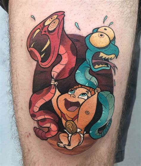 130 Cartoon Tattoo Ideas Inspired By All Time Favorite Animated Shows