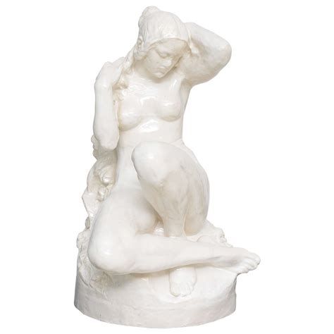 Art Nouveau Deco Sculpture Of A Reclining Nude Female At 1stDibs Art