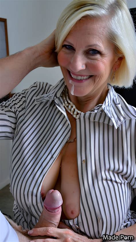 Porn Image Of Woman Short Hair Bukkake Big Tits Bobcut Fully Clothed Nipples Created By AI