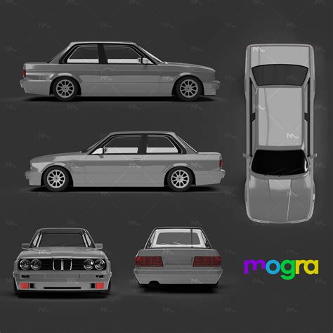 Bmw E30 Coupe Premium Template Motorsport Graphics