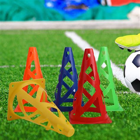 sunsanly soccer training cone windproof anti cracking hollow cm