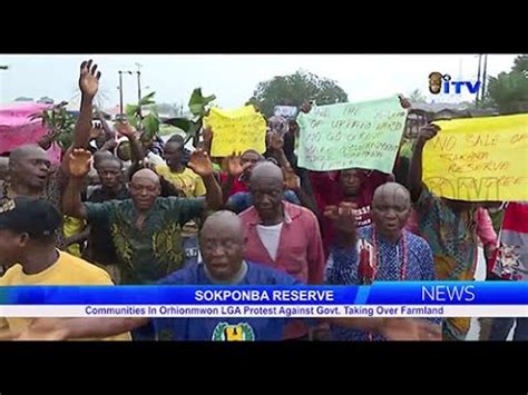 Ukpato Indigenes Protest Against Govt Taking Over Farmland YouTube