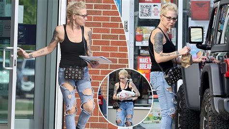 Eminems ex-wife Kim is seen for the first time in four years after