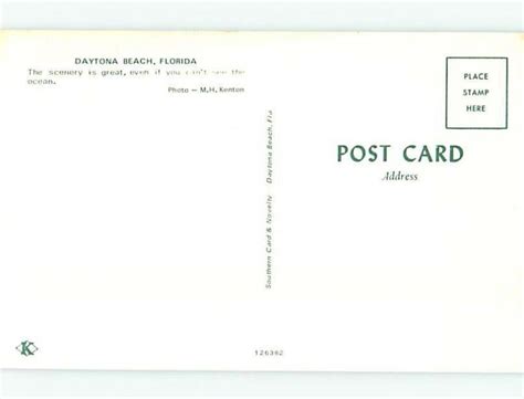 Unused Pre RISQUE BIKINI GIRLS WITH OLD MAN Daytona Beach Florida FL G United States