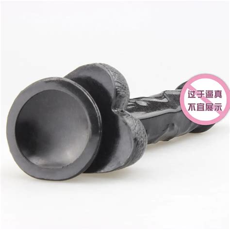 Silicone Realistic Huge Anal Black Dildo Female Sex Toy Mushroom Head Dildo For Women Buy Huge