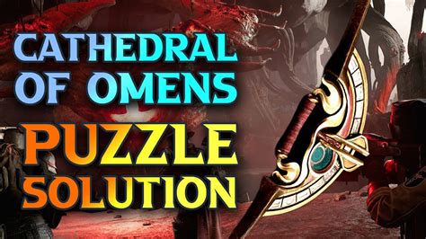 Cathedral Of Omens Puzzle Solution ALL THREE REWARDS YouTube