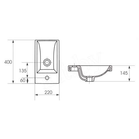 Мебельная раковина Como 40 Санта купить в интернет-магазине VashaVanna ...