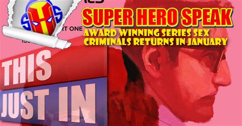 Award Winning Series Sex Criminals Returns In January Super Hero Speak