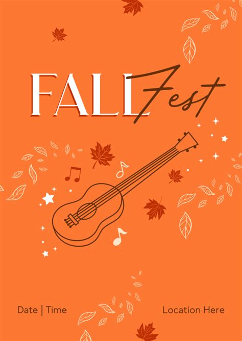 Fall Music Fest Favicon Brandcrowd Favicon Maker
