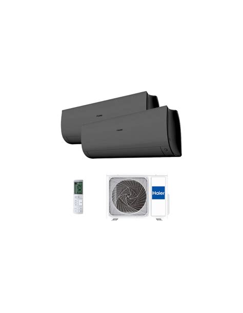 Aire acondicionado Multisplit Haier Flexis plus 25+25 Negra Mate