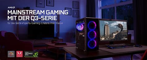 Beastcom Q Essential Gaming Komplett Set Pc Amd Ryzen X Ghz