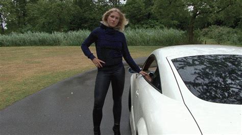 Hot Car Girls Revving And Calves