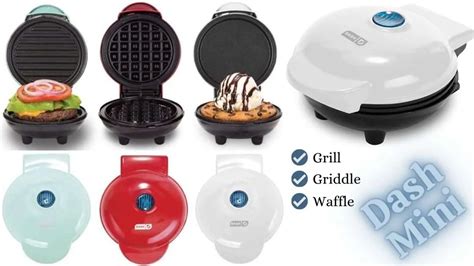 Dash Mini Waffle Maker Reviews [With Grill And Griddle Makers]