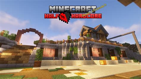 Minecraft Half Hearted Hardcore The Beautification Of Base S1E9