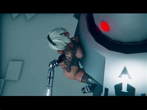 2B Recibe Mantenimiento Vaginal Por Un Androide Nier Automata XVIDEOS