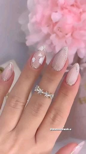 Nail Art Nude Pink V Deo Unhas Bonitas Unhas Chiques Unhas Perfeitas