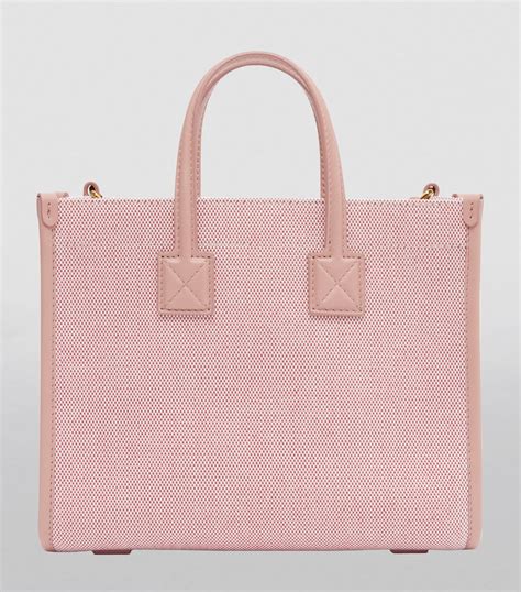 Womens Burberry Pink Mini Canvas Freya Tote Bag Harrods Uk