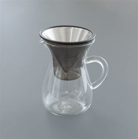 Kinto Scs Coffee Carafe Set 4 Cups Tortoise General Store