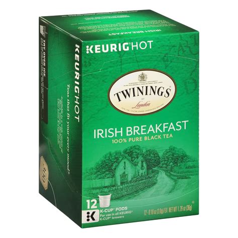 Twinings Irish Breakfast Black Tea Single Serve Tea K Cups Shop Tea