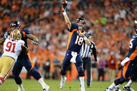 Denver Broncos Qb Peyton Manning Breaks Nfl Touchdown Passing Record Throws 509th Td Ibtimes