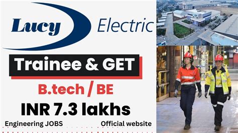 Lucy Electric India Recruitment 2023 Off Campus Recruitment 2023