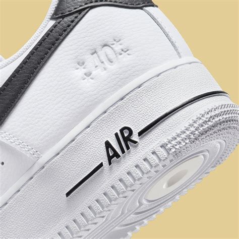 Nike Air Force 1 White Black 40th Anniversary Dq7658 100