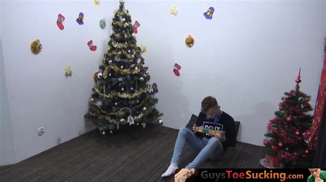 Charming Fellows Ass Gets Beat Hard By Santas Hung Aide