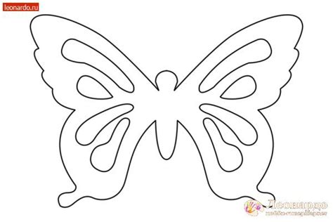 Брошь из бисера «Бабочка» - | Леонардо хобби-гипермаркет - сделай ...