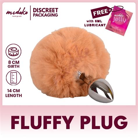 Midoko Bunny Tail Butt Anal Plug Brown Adult Sex Toys Shopee Philippines