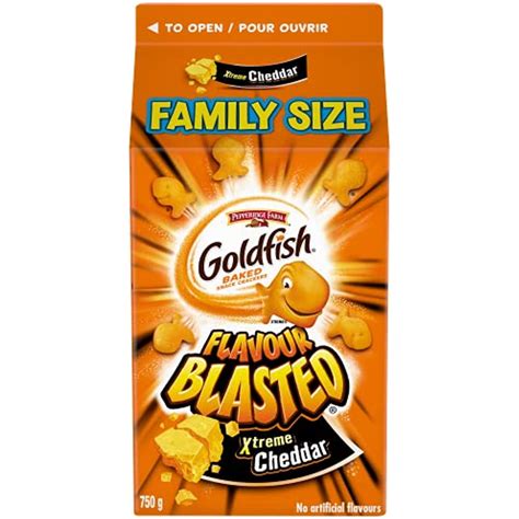 Pepperidge Farm Goldfish Flavour Blasted Xtreme Cheddar Crackers 750g
