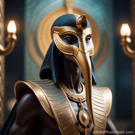 The God Of Wisdom Seen In Full Body Prompts Stable Diffusion Online