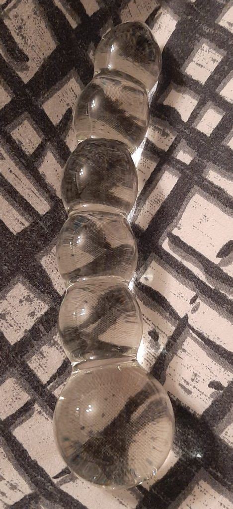Toy Review Lovehoney Sensual Beaded Glass Dildo Coffee Kink