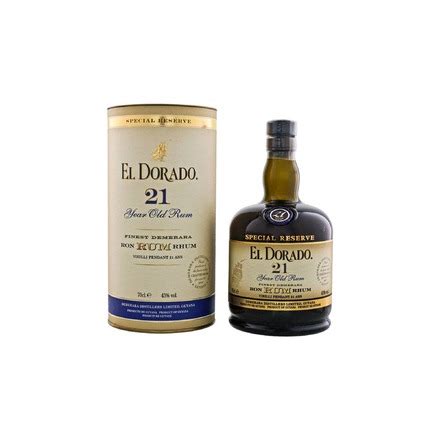 Ром El Dorado 21 Years цена 0,7 л в тубе 16034 руб., купить Эль Дорадо ...