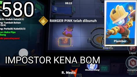 Impostor Kena Bom Super Sus Role Plumber Indonesian Gameplay