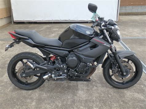 Купить б у Yamaha XJ6 FZ6R инжектор 6 передач в Москве чёрный naked bike 2013 года по цене