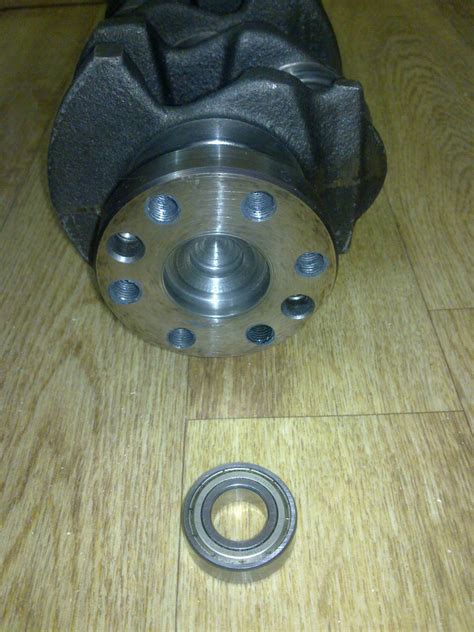 Растачиваем коленвал под подшипник первичного вала КПП - 28 Августа ...