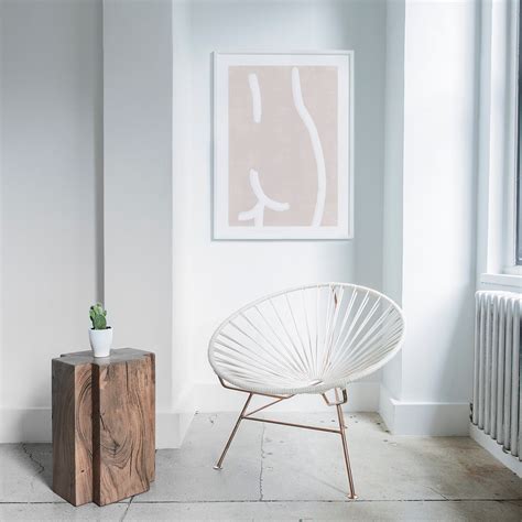 Nude Wall Art Print Woman Figure Large Art Prints Beige Etsy