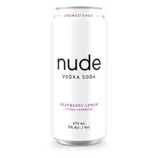 Nude Vodka Soda Raspberry Lemon Tall Can Ml
