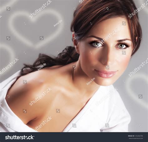 Photo Seductive Woman Nude Shoulder Isolated Stock Photo 125266706 Shutterstock