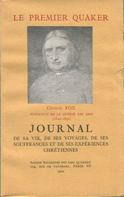 Livresquakergeorgefox Quakers De Paris