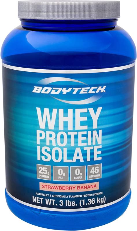 Amazon BODYTECH Whey Protein Isolate Powder With 25 Grams Of