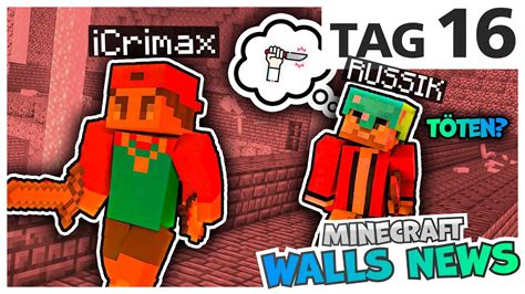 ein EPISCHER KAMPF unter BRÜDERN einer stirbt Minecraft Walls