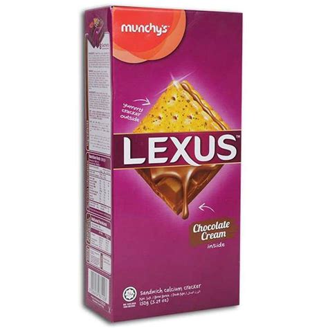 Lexus Sandwich Chocolate Calcium Cracker 150g