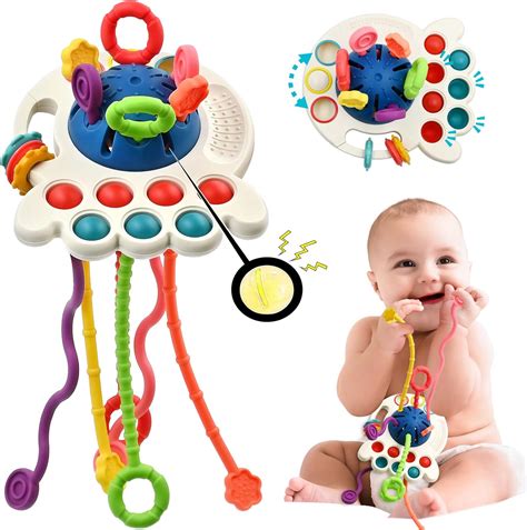 Sensory Montessori Toys for Babies - Soft, Engaging Fidget Toys