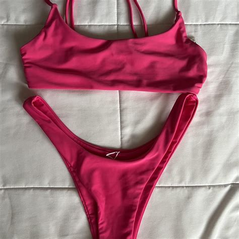 Grey Bandit X Ana Stowell Bikini Set In Perfect Depop