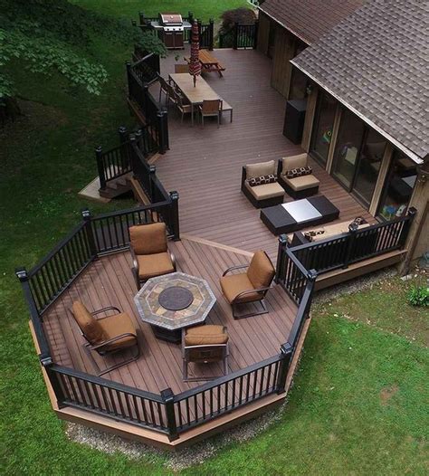 beautiful deck  patio designs   home patio designs