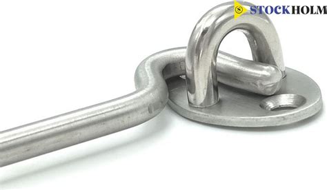 Твердый оконный крючок из нержавеющей стали.