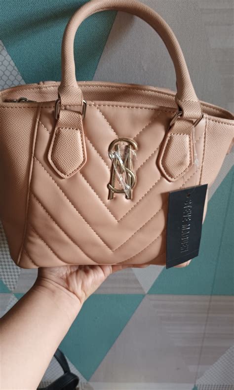 Steve Madden Bisha Nude Satchel Luxury Bags Wallets On Carousell
