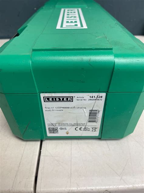 Leister Triac ST Electric Corded W Hot Air Tool Heat Gun V ST