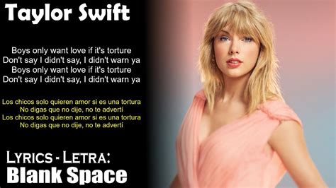 Taylor Swift Blank Space Lyrics